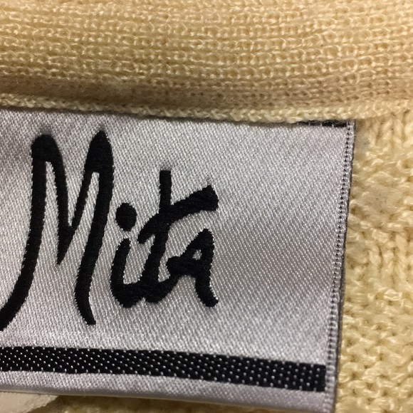 Vintage 80's Mita button down cardigan - size 18 - Picture 4 of 8